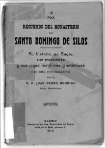 SANTO DOMINGO De SILOS - Junta de Castilla y León