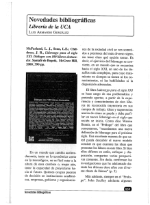 (et al), "Liderazgo para el siglo XXI. Diálogos con 100