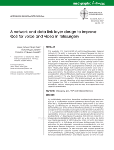 A network and data link layer design to improve QoS for voice and