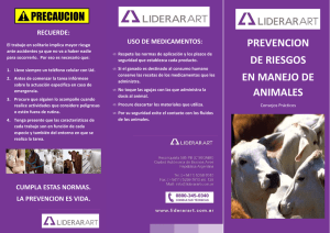 prevencion de riesgos en manejo de animales