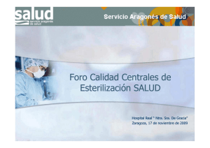 Foro on line de esterilización en SALUD