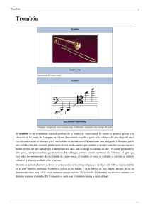 Trombón - Agrupacion Musical Benicalap
