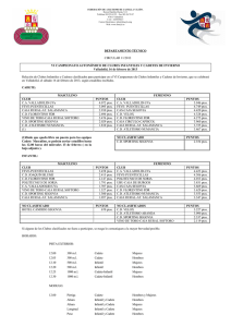 DEPARTAME TO TÉC ICO CIRCULAR 11/2013 VI CAMPEO ATO