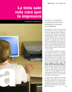 Analisis: Impresoras multifunción - Revista
