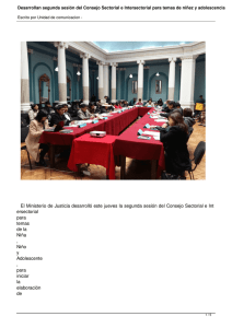 Desarrollan segunda sesión del Consejo Sectorial e Intersectorial