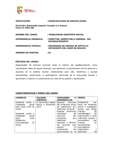 INSTITUCIÓN - Ilustre Municipalidad de Arauco