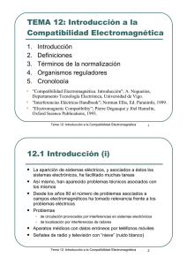 Compatibilidad Electromagnética - Departamento de Tecnología