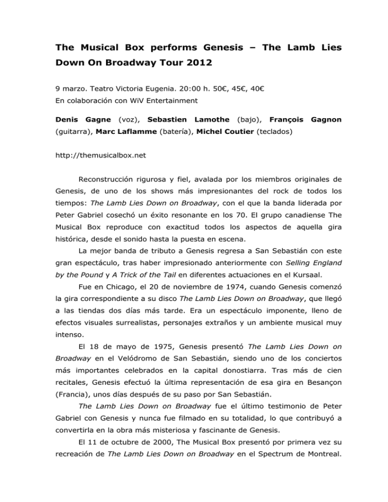 Musical Box The Lamb_CAS