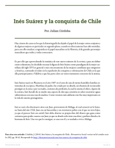 Inés Suárez y la conquista de Chile
