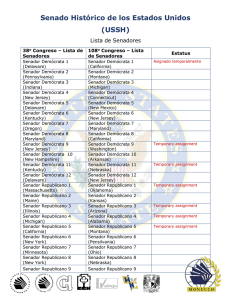 Senado Histórico de los Estados Unidos (USSH)