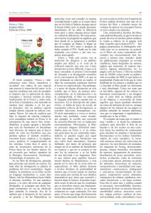 Física y Vida Joaquín Marro Editorial Crítica, 2008. El título completo