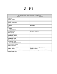 Listado G1 - H1 - Química / Universidad del Valle