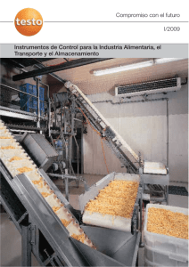 Instrumentos de Control para la Industria Alimentaria, el