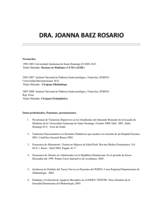 dra. joanna baez rosario - Instituto Espaillat Cabral