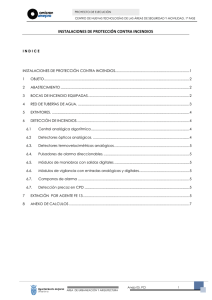 INSTALACIONES DE PROTECCIÓN CONTRA INCENDIOS