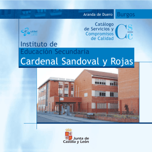 Servicios y Compromisos - IES Cardenal Sandoval y Rojas