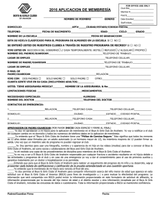 membership application - Boys and Girls Club of Anaheim