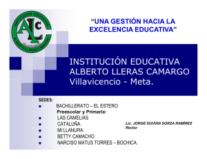 Institución Educativa Alberto Lleras Camargo