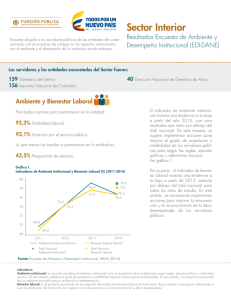 Sector Interior - Función Pública