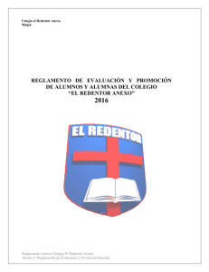 reglamento de evaluación y promoción de alumnos y alumnas del