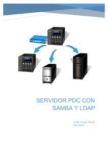 servidor pdc con samba y ldap