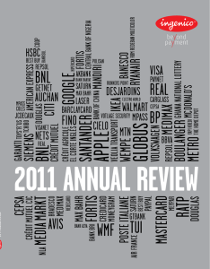 Ingenico Annual Review 2011