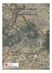 PLANO CALLE Sevilla la Nueva