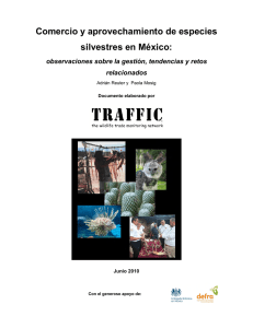 Comercio y aprovechamiento de especies silvestres en México
