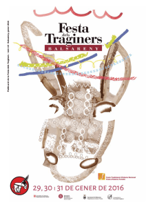 Programa 2016 - Festa dels Traginers
