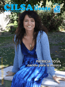 Patricia SOSa, nacida para la música
