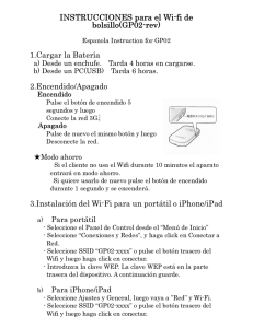 INSTRUCCIONES para el Wi-fi de bolsillo(GP02-rev)