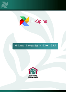Hi-Spins Novedades 10.3.x