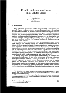 pdf El exilio intelectual republicano en los Estados Unidos / Antonio