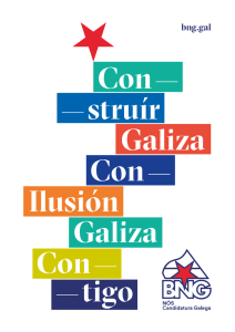 Programa electoral Galegas 2016