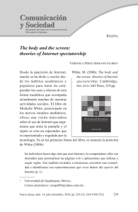 The body and the screen: theories of Internet spectatorship