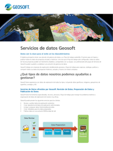 Servicios de datos Geosoft