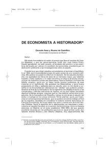 de economista a historiador - Revista Asturiana de Economia