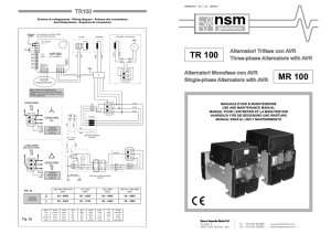 manuale - NSM Generators