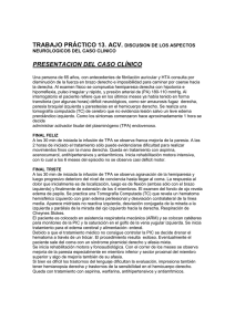 Presentacion Caso Clinico ACV