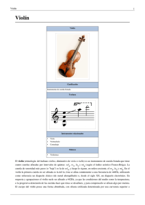 Viol&iacute;n - Agrupacion Musical Benicalap