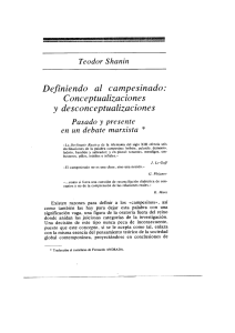 Deﬁniend0 al campesinado - Ministerio de Agricultura, Alimentación