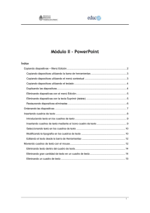 Módulo II - PowerPoint