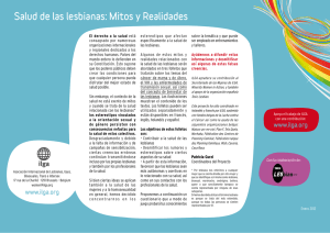 Salud de las lesbianas: Mitos y Realidades