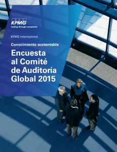 Encuesta al Comité de Auditoría Global 2015