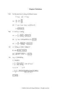 Chapter 5 Solutions