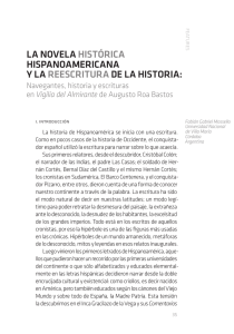 la novela histórica hispanoamericana y la reescritura de la historia
