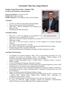 Currículo - Parlamento Latinoamericano