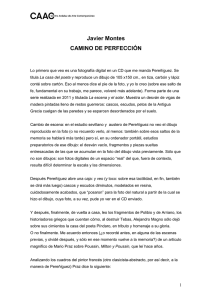 Camino de perfección - Centro Andaluz de Arte Contemporáneo