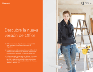 Descubre la nueva versión de Office