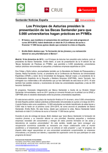 Los Príncipes de Asturias presiden la presentación de